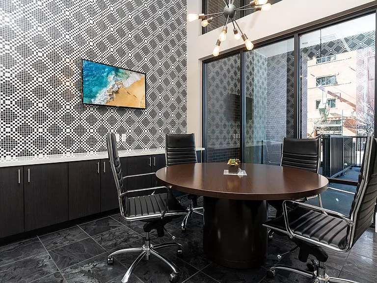 Private conference room with full A/V capabilities