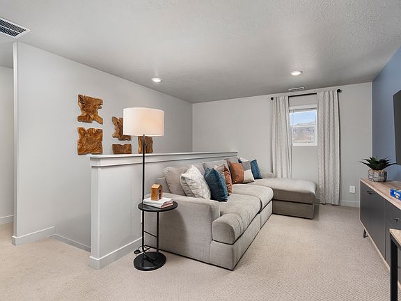 The Pine floorplan interior image taken at a Meritage Homes Community in Eagle Mountain, UT.