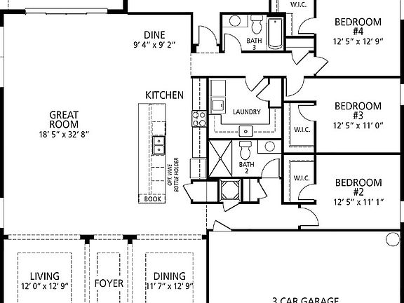 Elevation A - 1st Floor