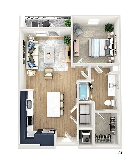Floor plan A2