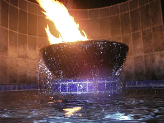 Water/Fire feature Pool