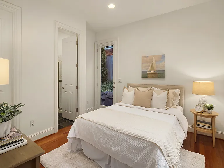 Bedroom 2 on first floor with en suite bath