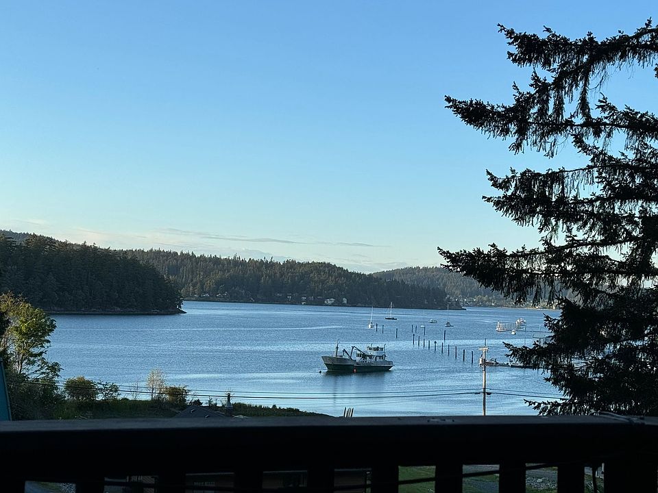 View from wrap around deck