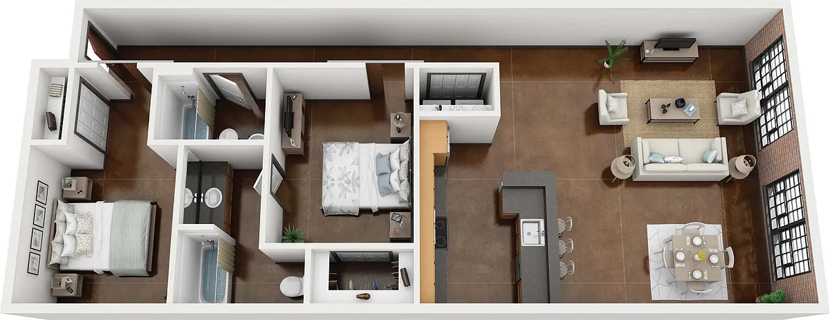 Floor plan B2