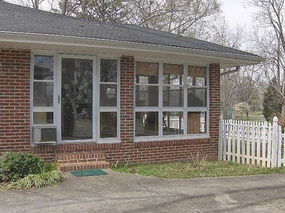 Exterior Side View of Sunroom