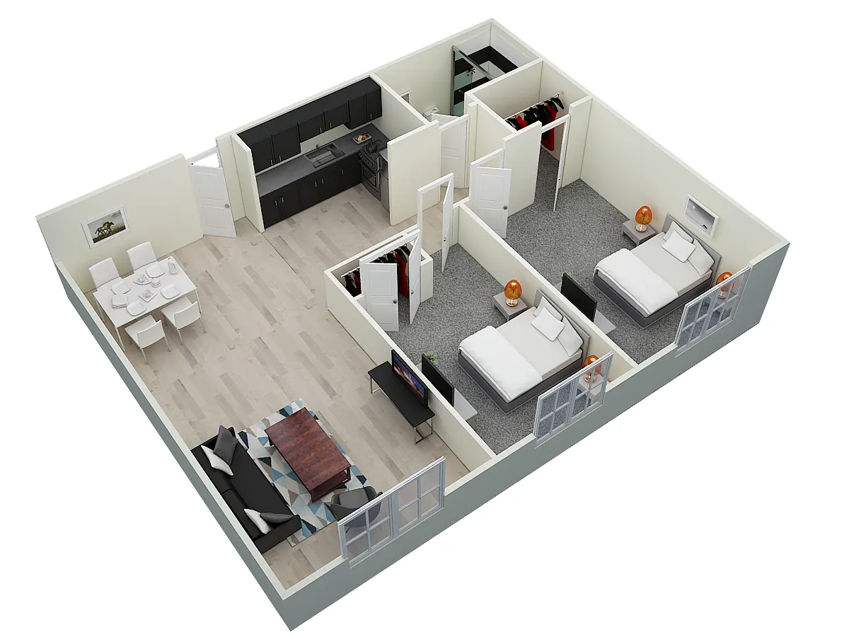 Floor plan Da Vinci