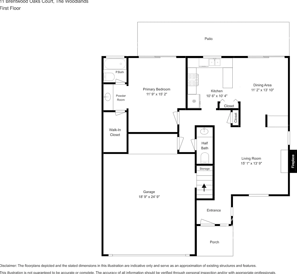 11 Brentwood Oaks Ct The Woodlands, TX 77381 — Photo 2