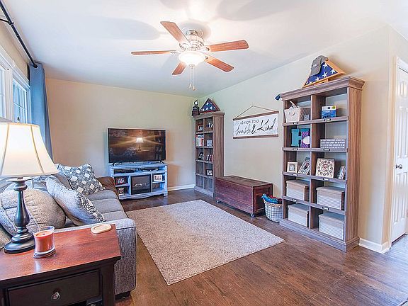 The living room.