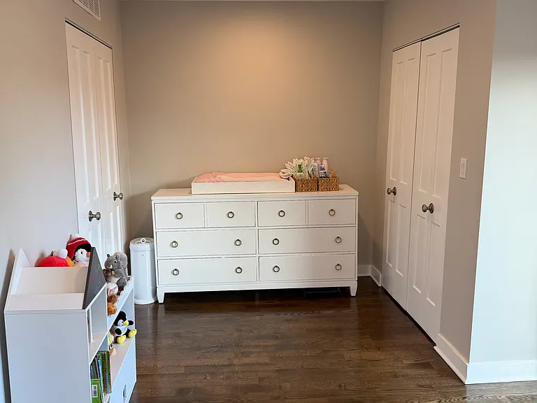 Upstairs bedroom with balcony