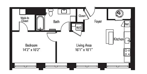 Floor plan 1AB