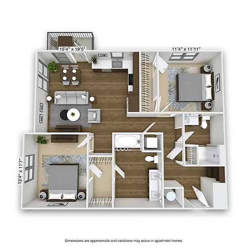 Floor plan Josephine