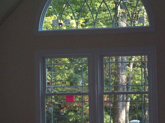 VAULTED CEILING AND GOTHIC WINDOW 