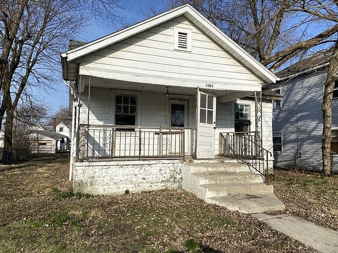 Front view of house