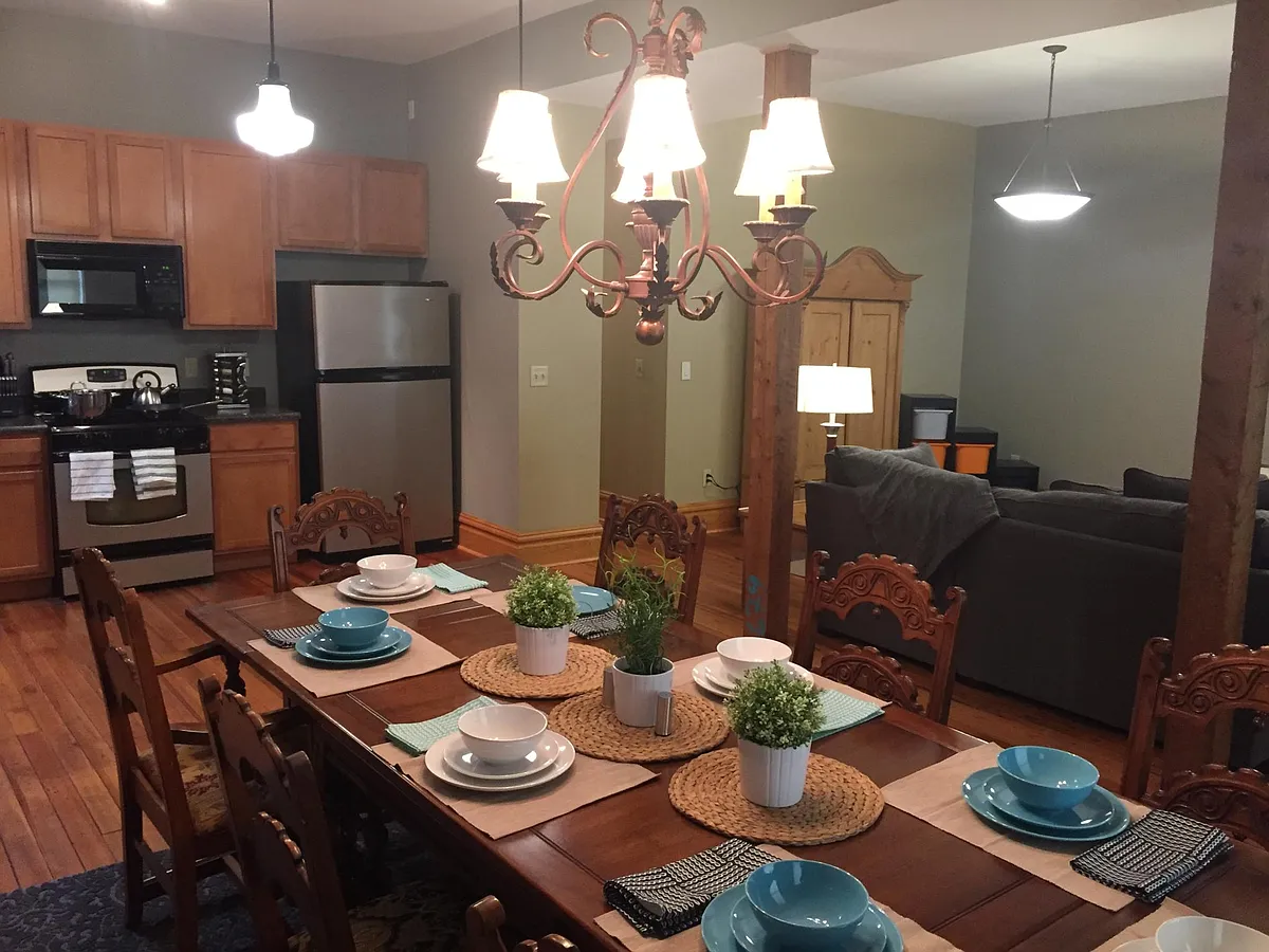 Dining, Kitchen, Living - 4266 Manchester Ave