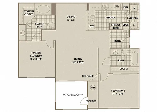Floor plan Milan