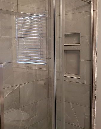 Custom shower
