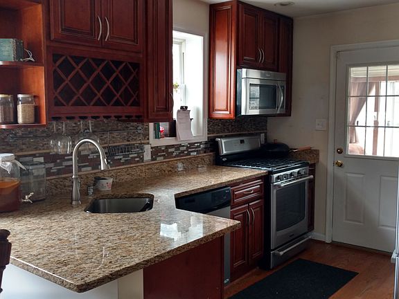 Kitchen newly installed in April, 2015. Gas stove with conve