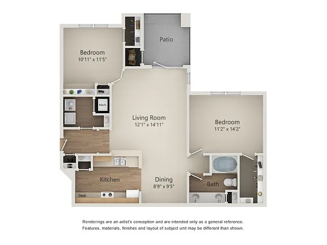Floor plan Lavaca