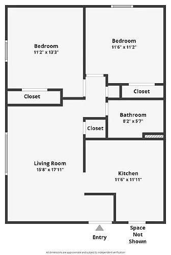 Floor plan Garden Apartment