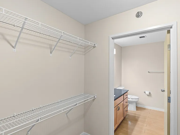 Elevate your living experience at Overlook Ridge with spacious closets and modern amenities. Enjoy seamless storage solutions designed for your convenience. Explore the perfect blend of comfort and style today! Schedule your tour now.