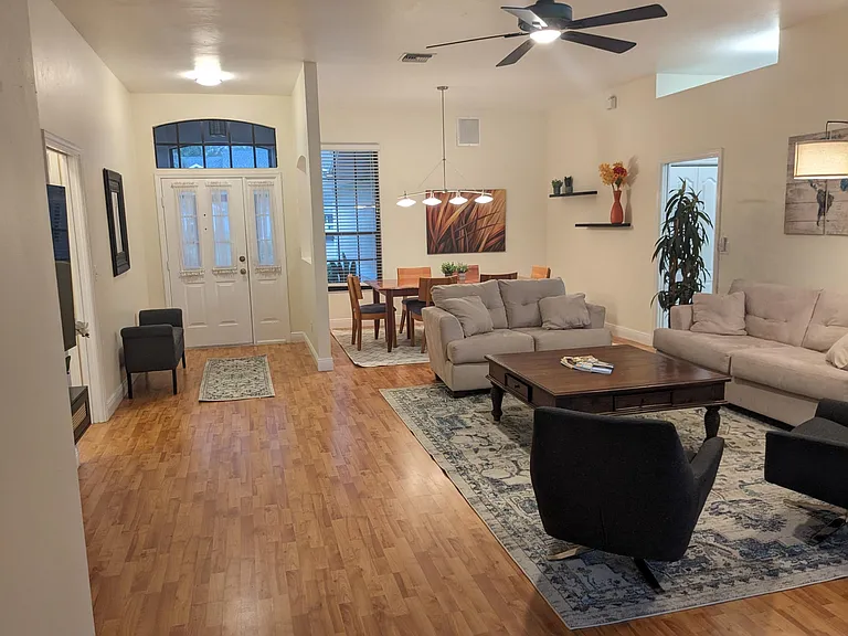 Living Room and Dining Nook