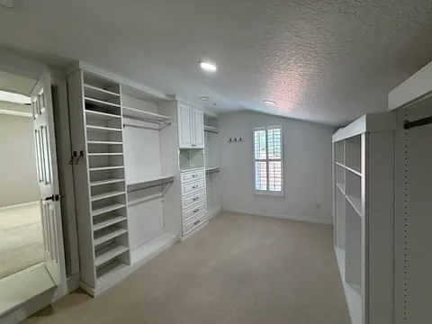 Primary closet