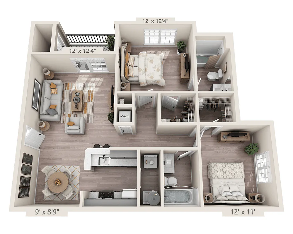 Floor plan Harpeth