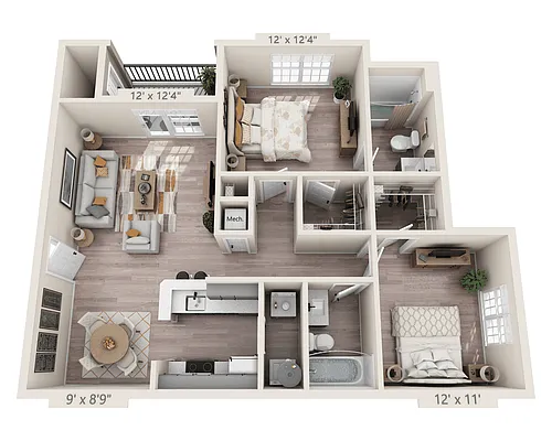 Floor plan Harpeth