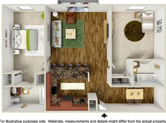 Woodland Trio Apartments — Photo 62