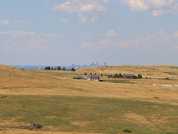 Denver Skyline to North