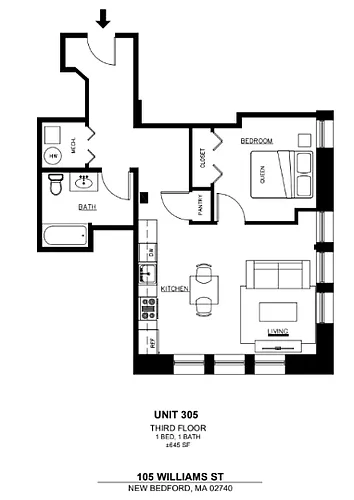 105 William St #305 Photo 1