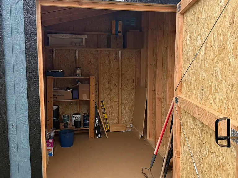 outside storage shed