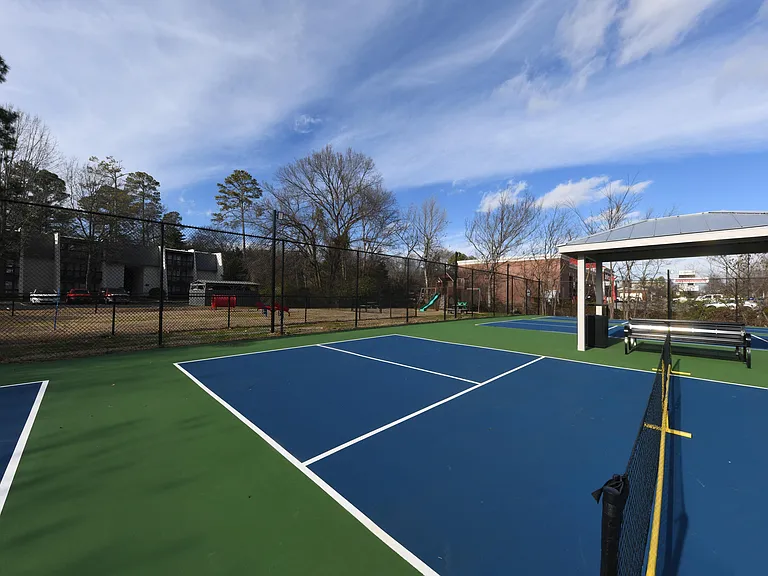 Tennis Court + Pavilion