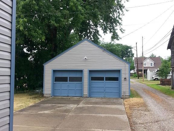 2 car garage! With extra paved parking