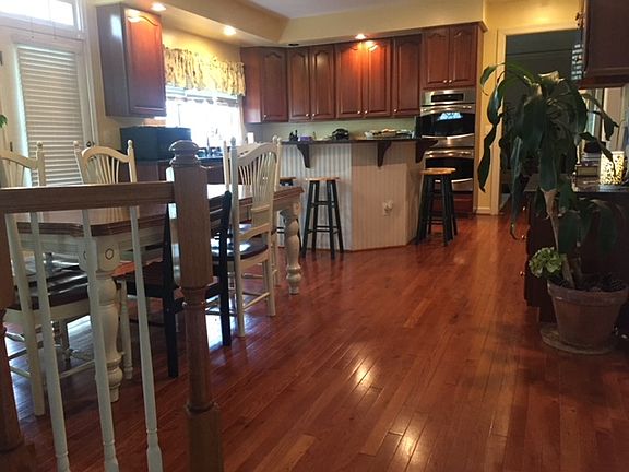 Kitchen view from the living