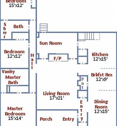Floor Plan Main Level