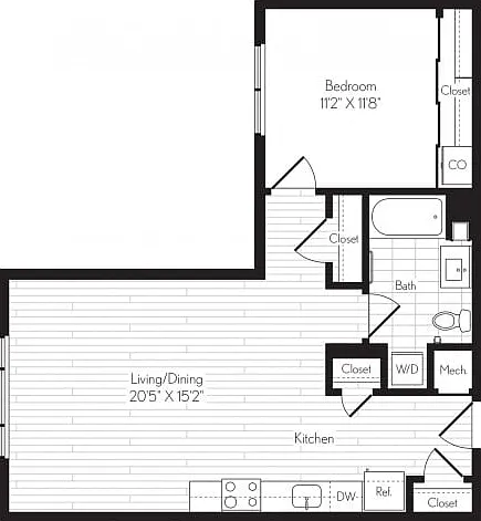 A09 One Bedroom A09 One Bedroom