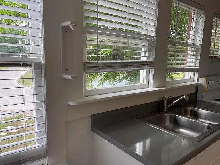 Kitchen sink with Lake view