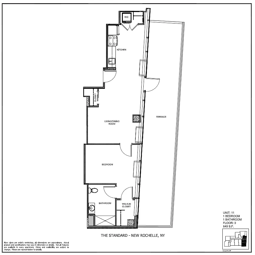 Floor plan THE BEECHMONT UNIT