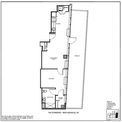 Floor plan THE BEECHMONT UNIT