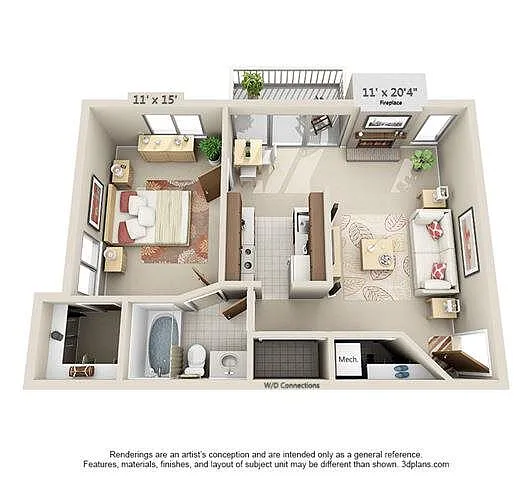 Floor plan The Country Stone