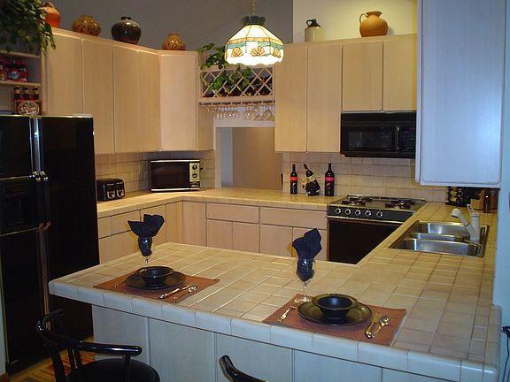 Kitchen with lots of storage