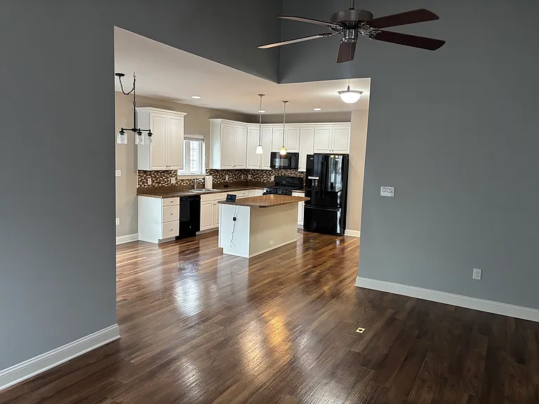 Looking from Family Room to Kitchen