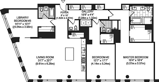 2nd image of 101 Warren St APT 2410