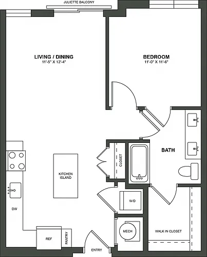 Floor plan A1