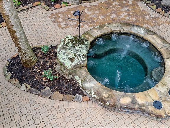 Separate hot tub