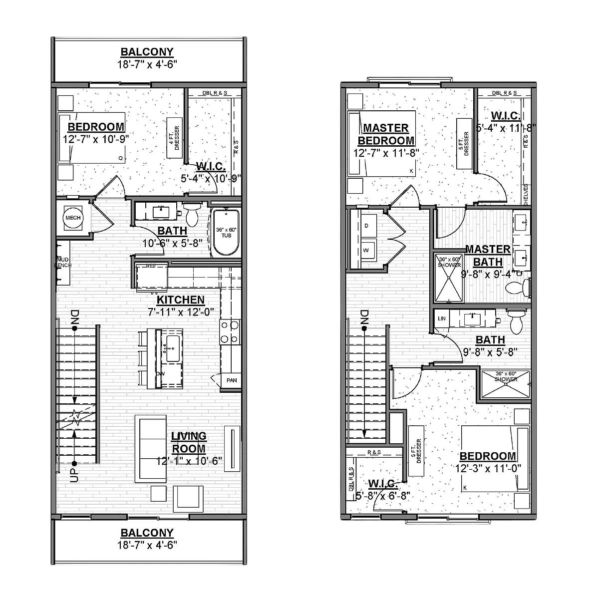 Floor plan C1-TH