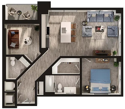Floor plan A10D