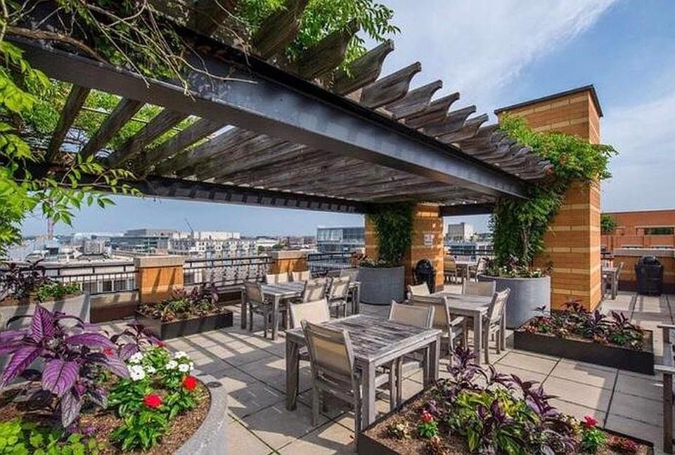 Roof top sitting area
