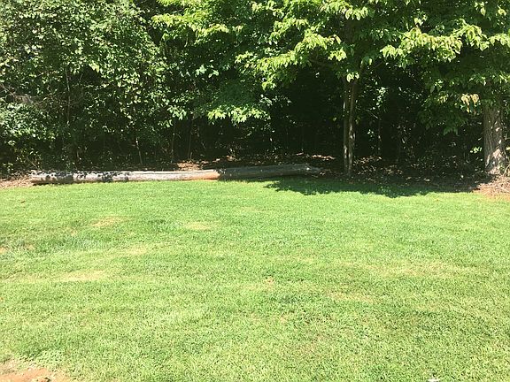 
wooded area lake front